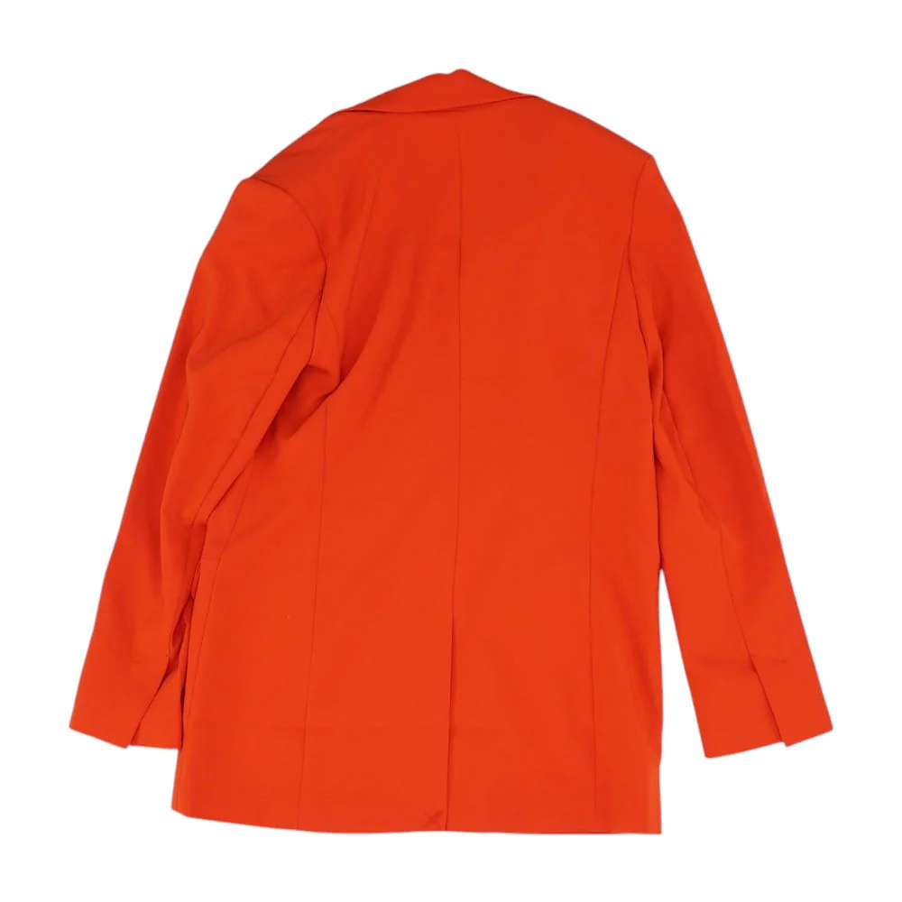 Red Solid Blazer - Image 2