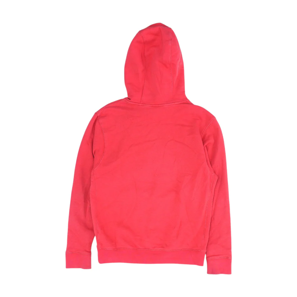 Red Solid Hoodie Pullover - Image 2