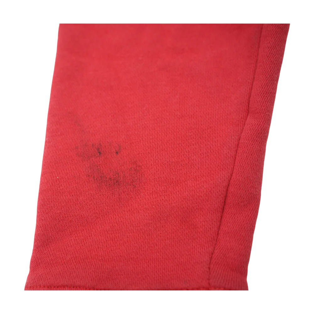 Red Solid Hoodie Pullover - Image 3