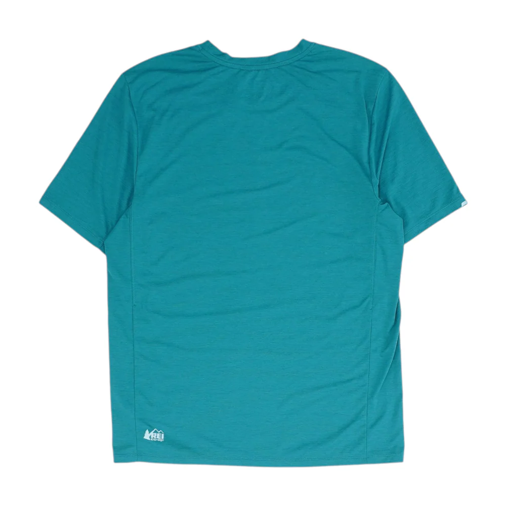 Green Solid T-Shirt - Image 2