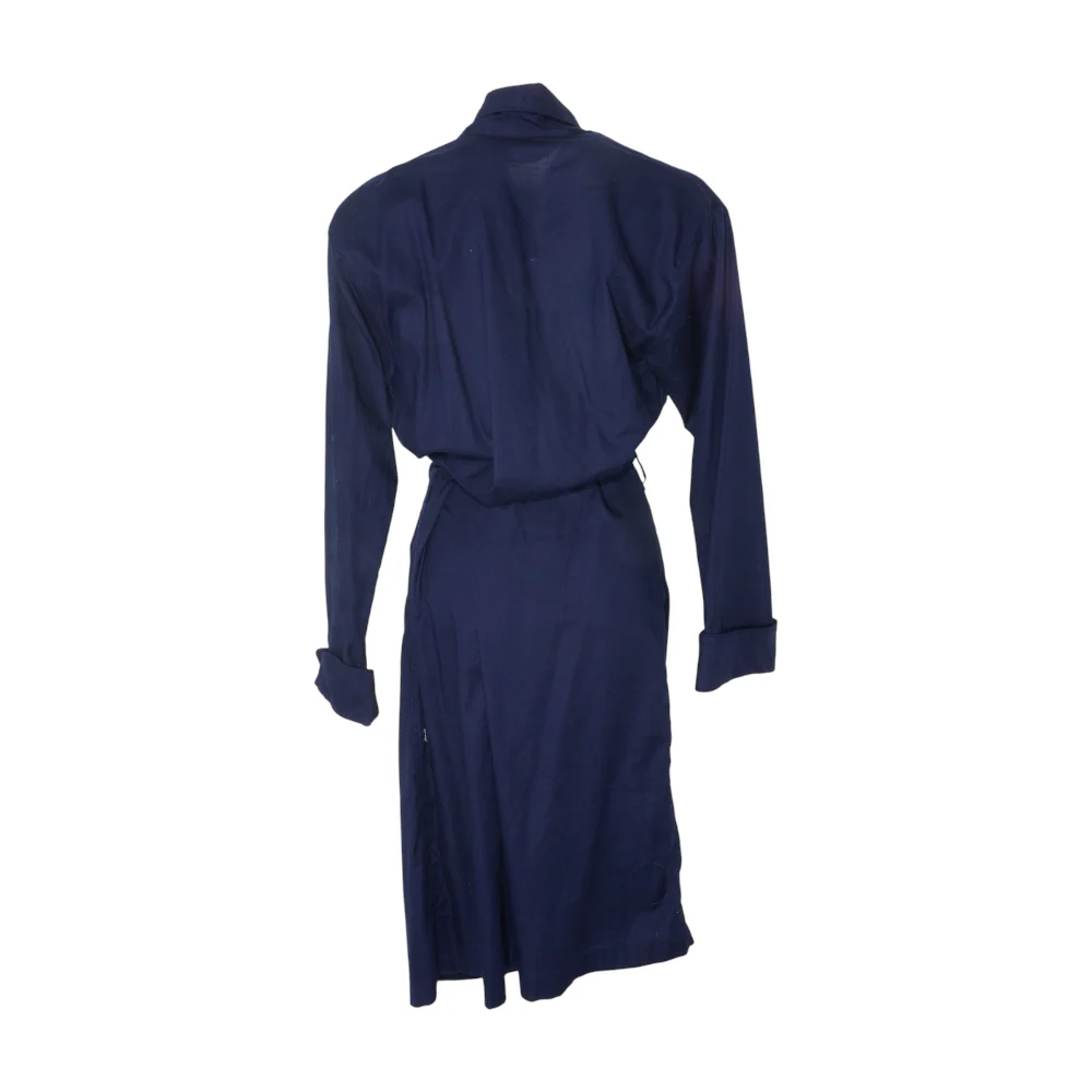 Navy Solid Robe - Image 2