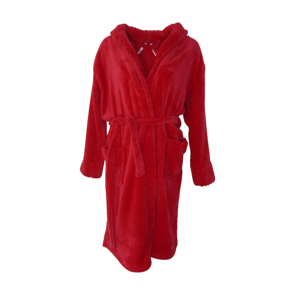 Red Solid Robe