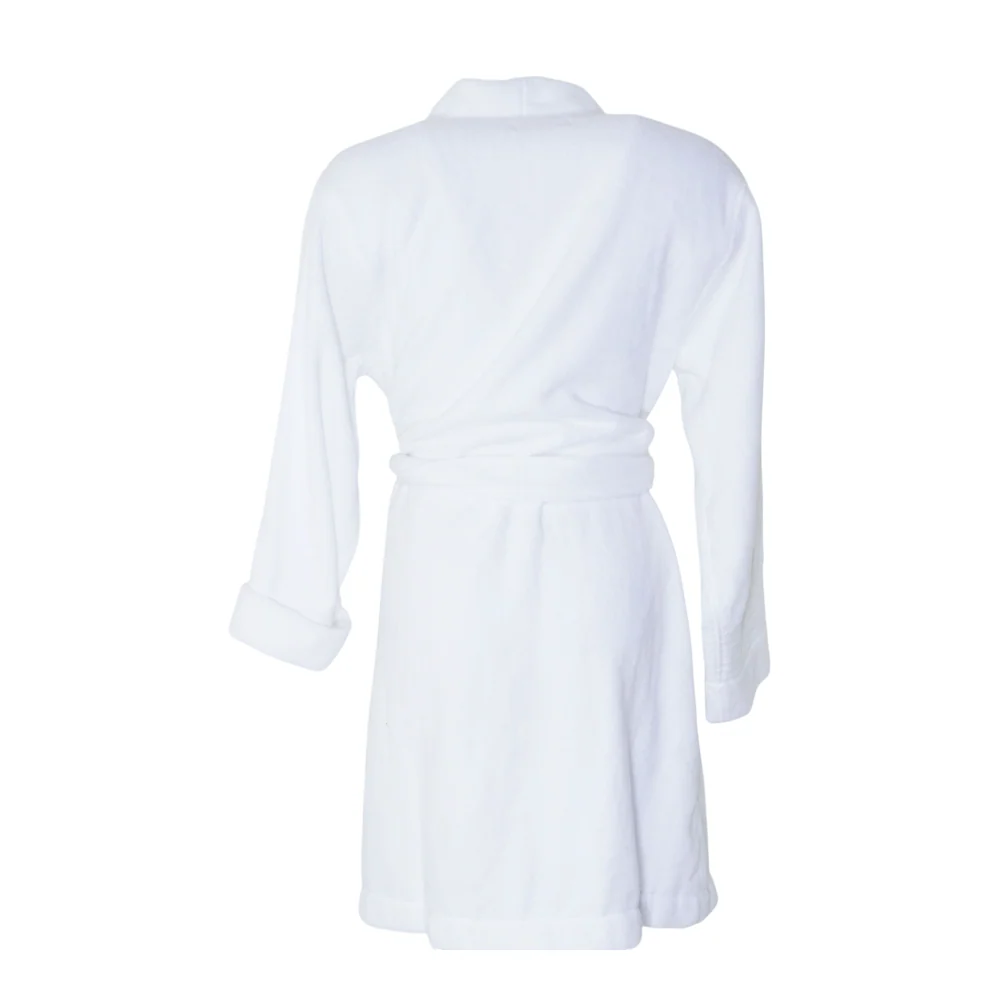 White Solid Robe - Image 2