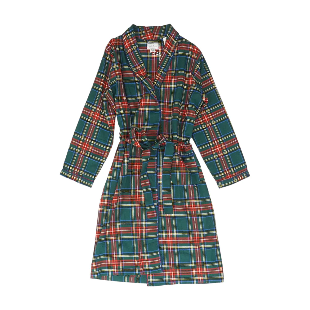 Multi Plaid Robe