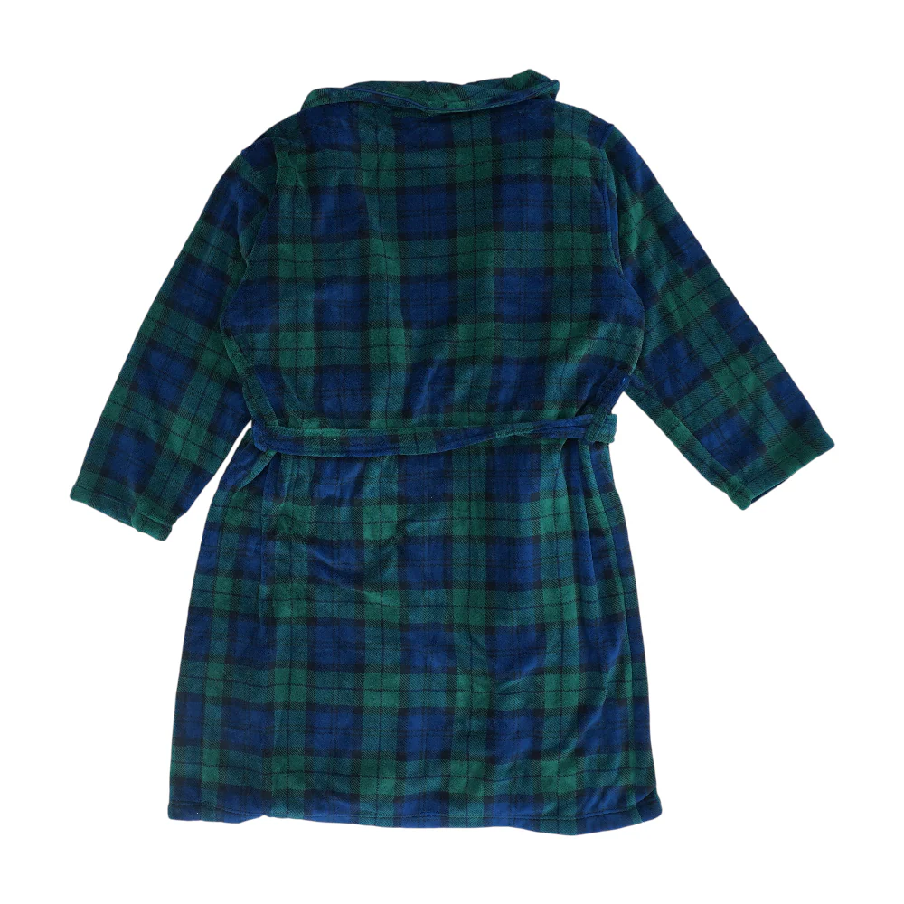 Green Plaid Robe - Image 2