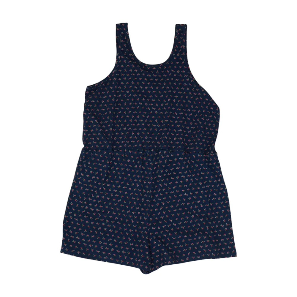 Blue Floral Romper - Image 2