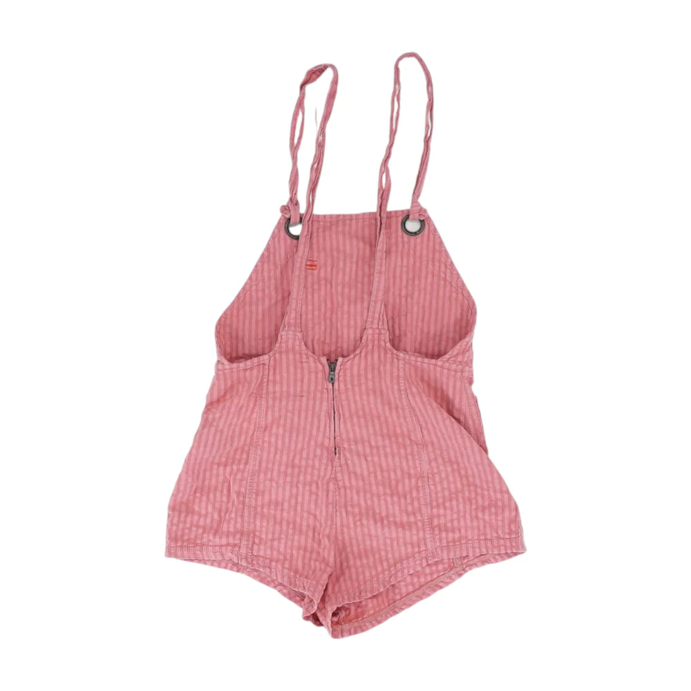 Pink Striped Romper - Image 2