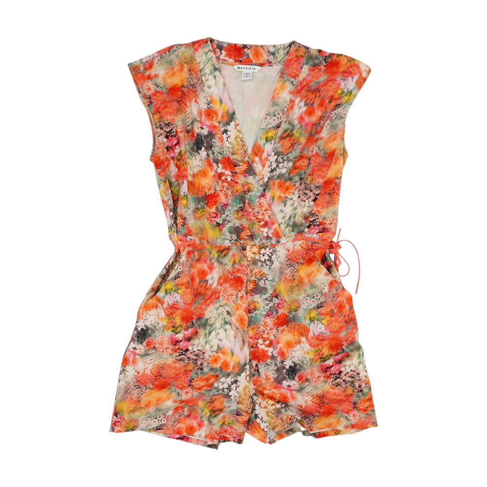 Multi Floral Romper
