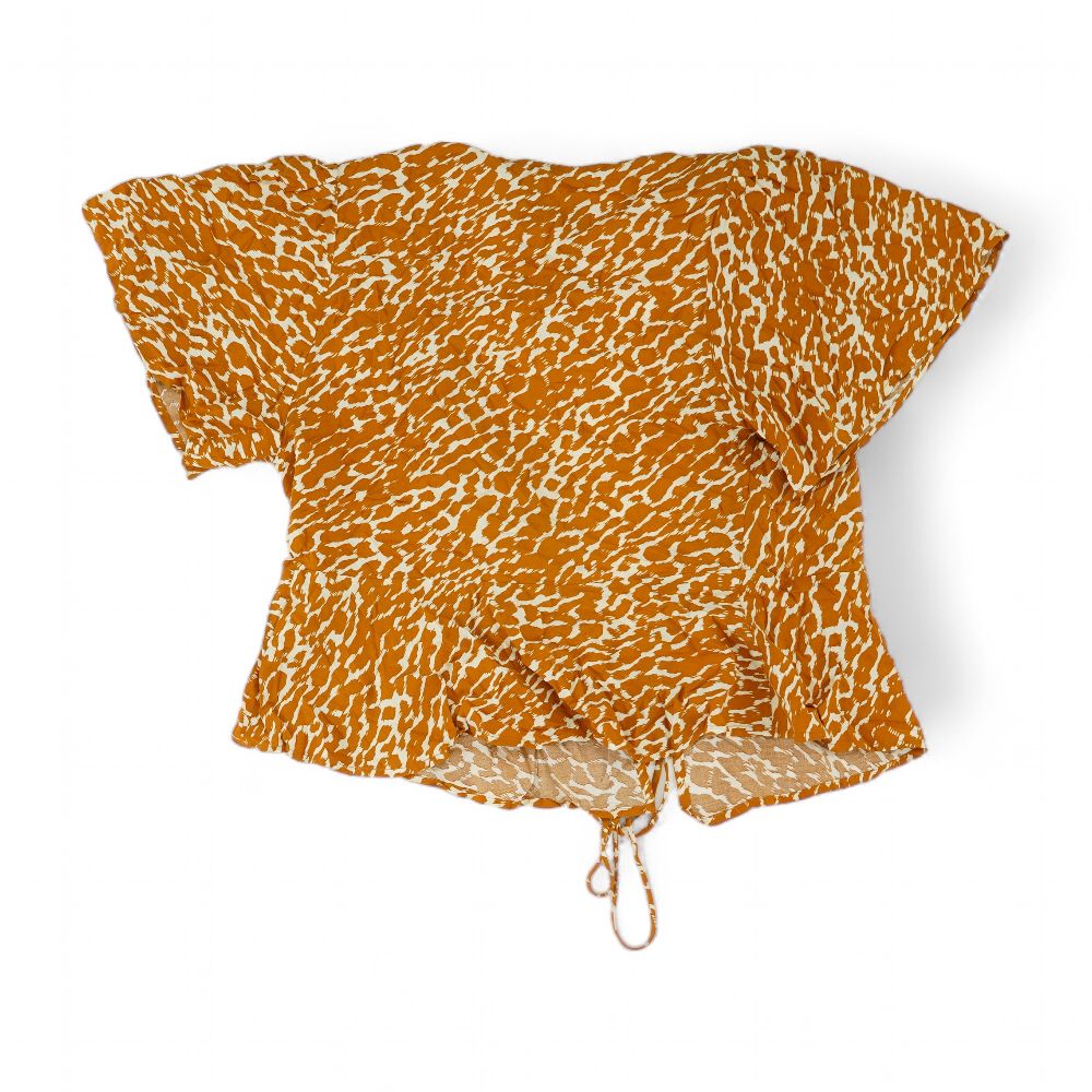 Rust Misc Short Sleeve Blouse - Image 2
