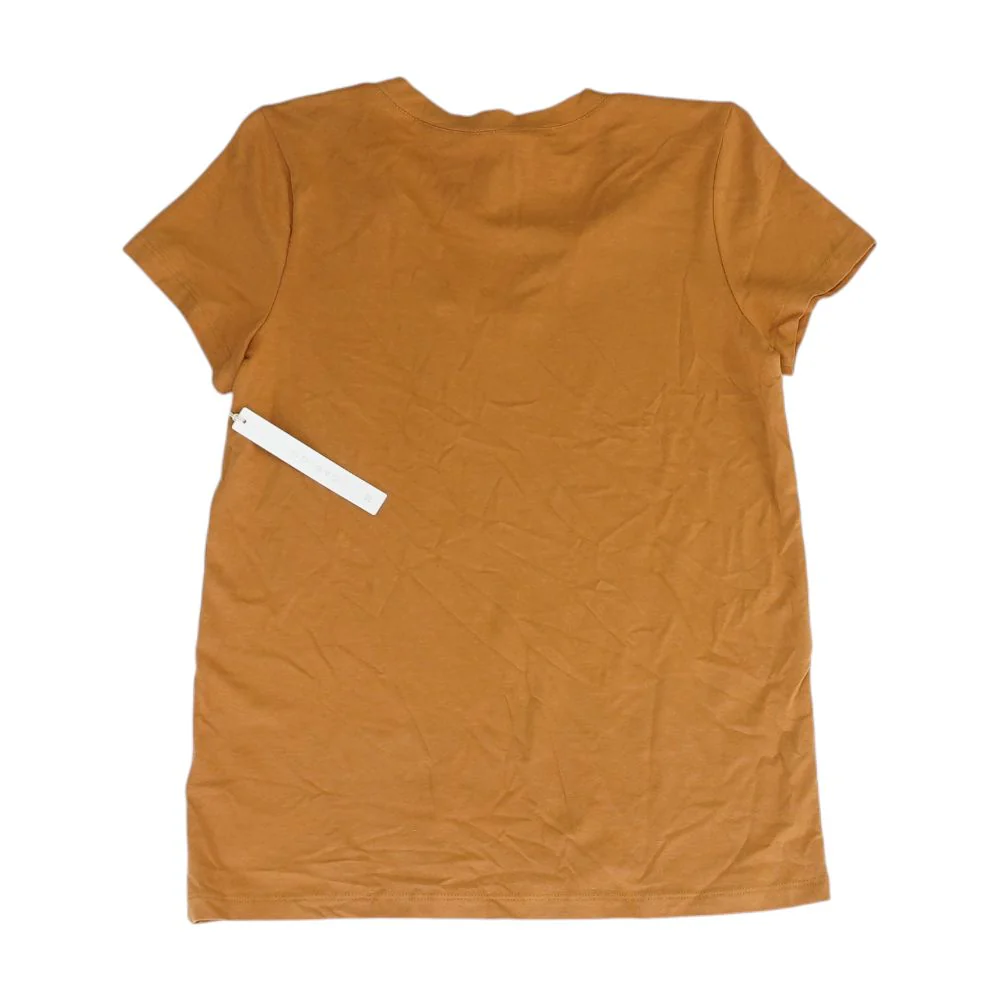 Rust V Neck T-Shirt - Image 2
