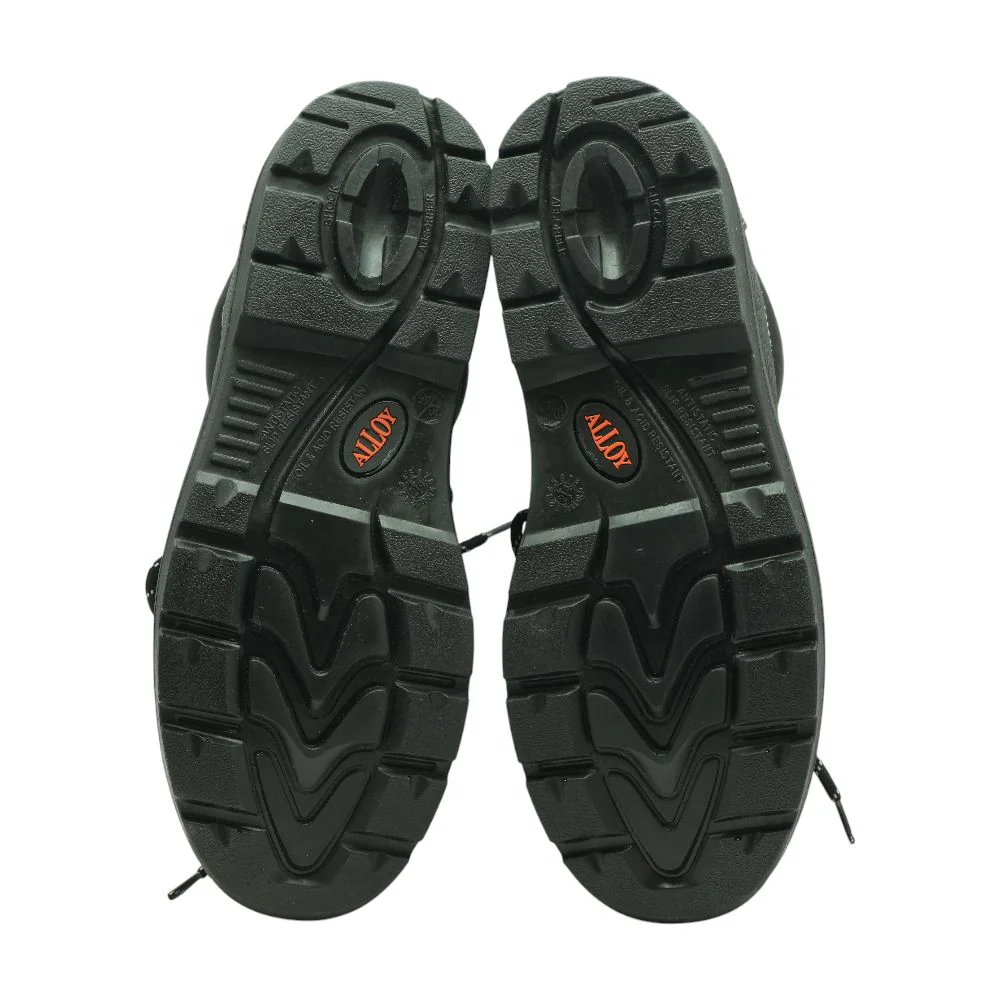 Safety Black Work Athletic Shoes - Image 3