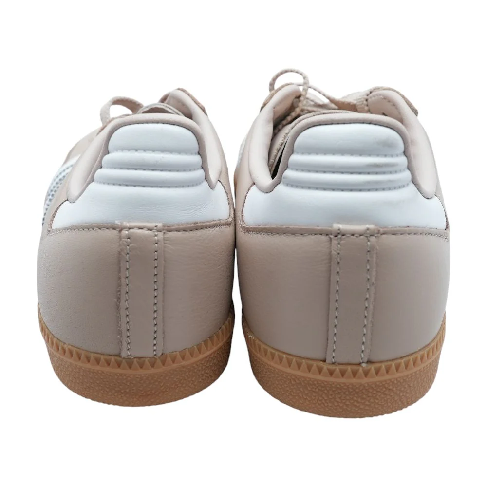 Samba OG Beige Low Top Athletic Shoes - Image 2