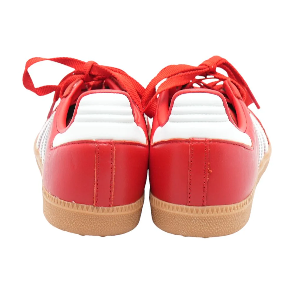Samba OG Red Low Top Athletic Shoes - Image 2