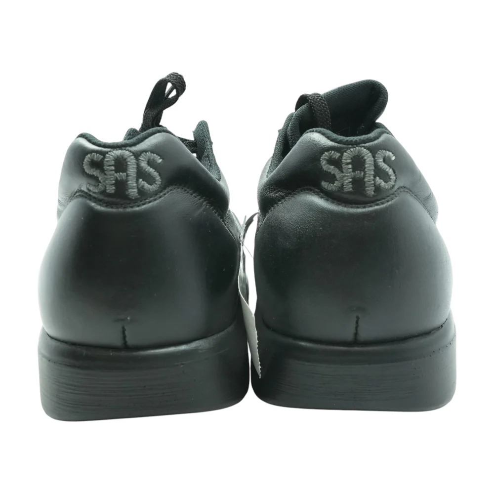 Black Lace-Up Casual Shoes - Image 2