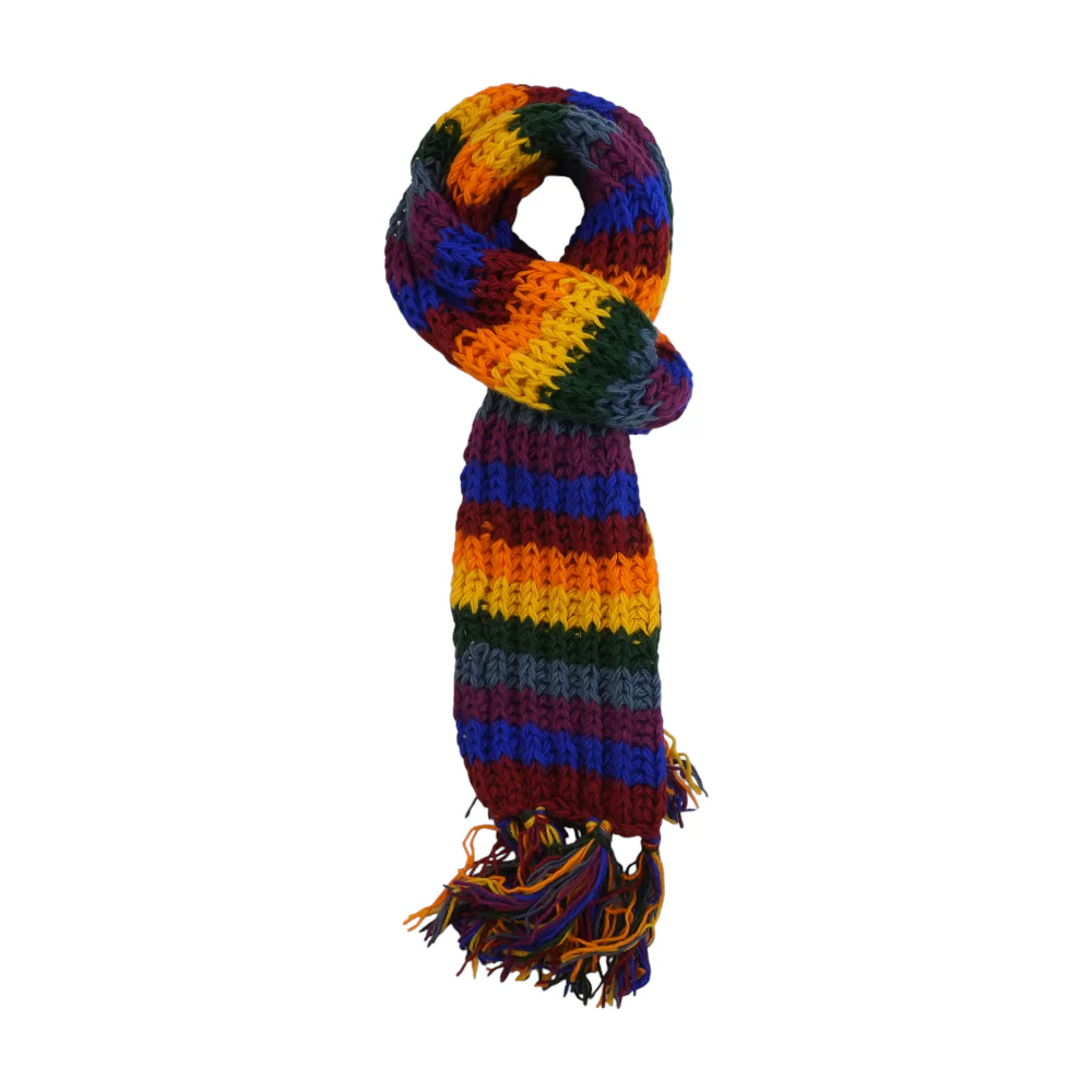 Multi Striped Scarf - Image 2