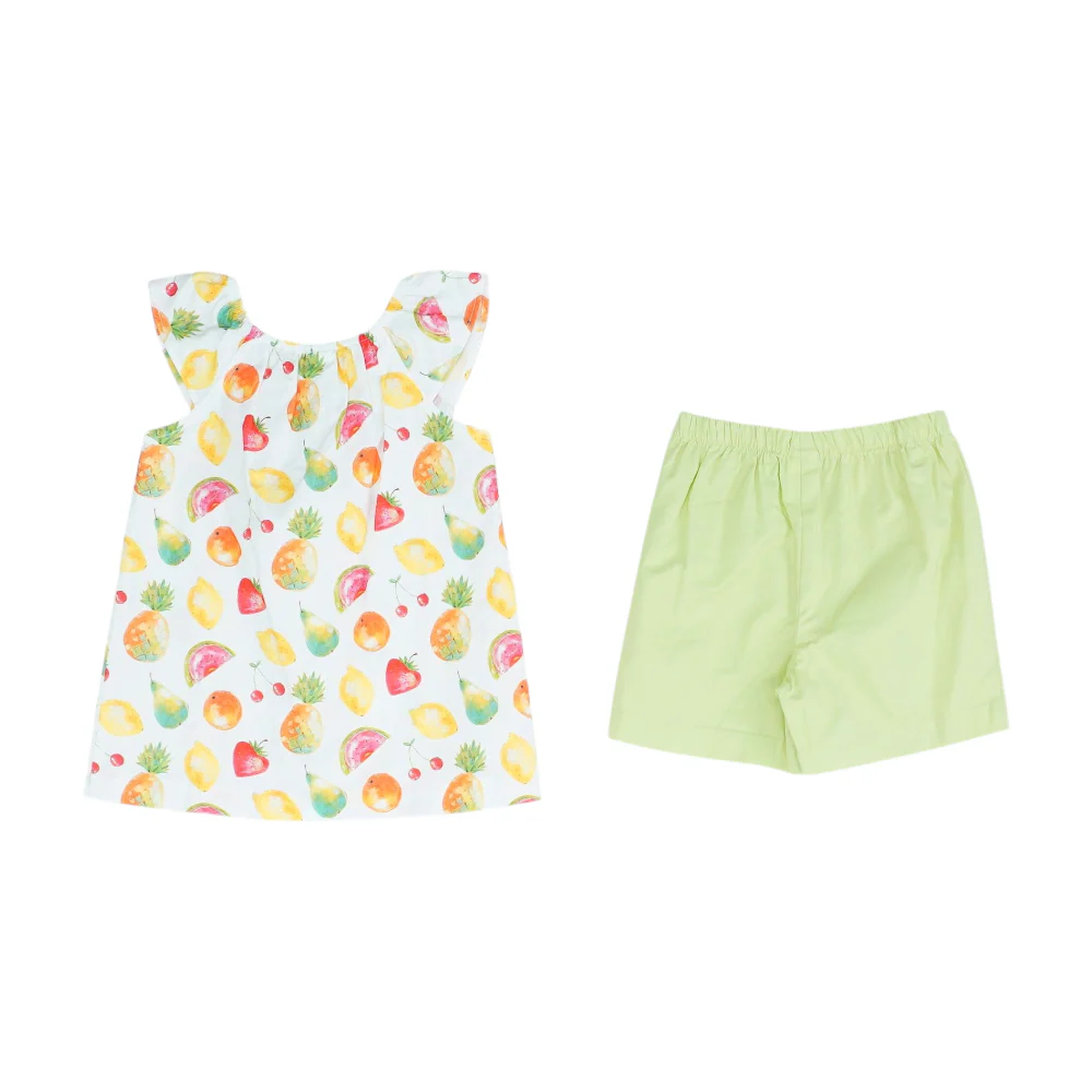 Multi Graphic Sleeveless Set - Image 2