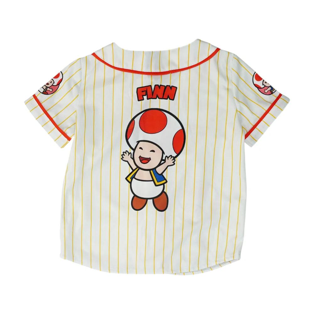 White Striped Short Sleeve Button Down - Image 2