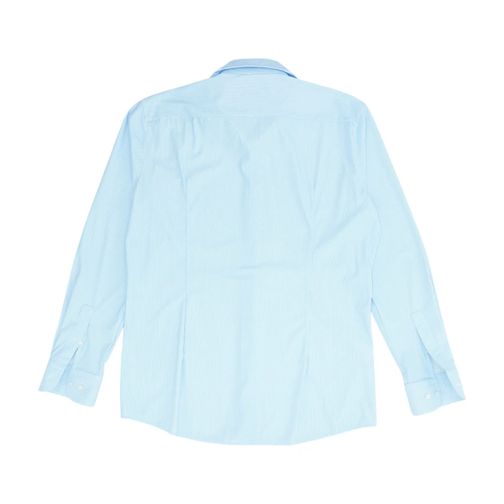 Blue Striped Long Sleeve Button Down - Image 2