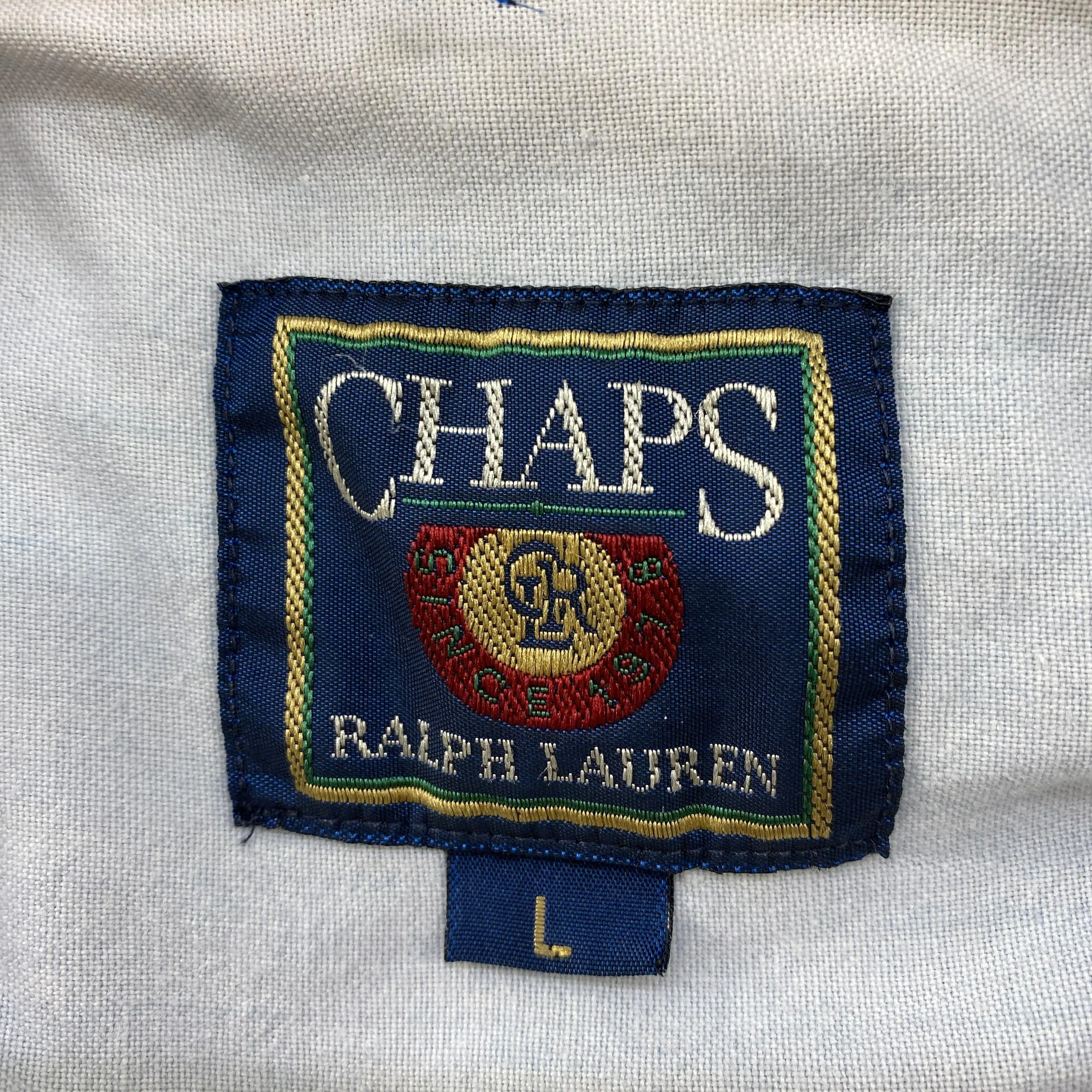 Vintage Ralph Lauren Printed Short Sleeve Button Down - Image 3
