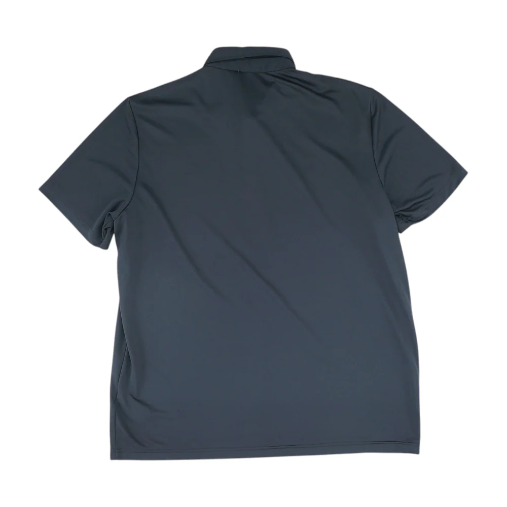 Black Striped Short Sleeve Polo - Image 2