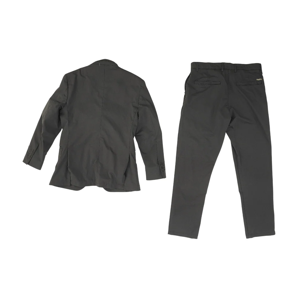 Gray Short Solid Suit - Image 2