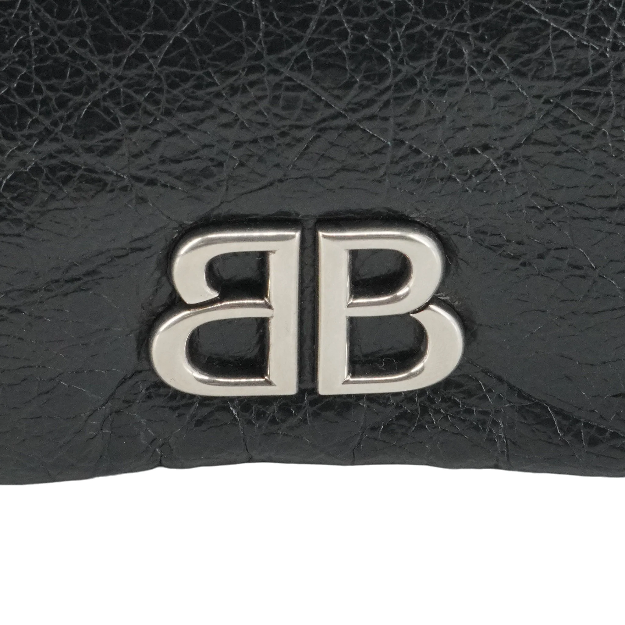 Black Monaco Flap Messenger Bag - Image 4