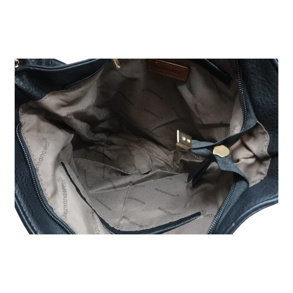 Black Shoulder Bag - Image 3