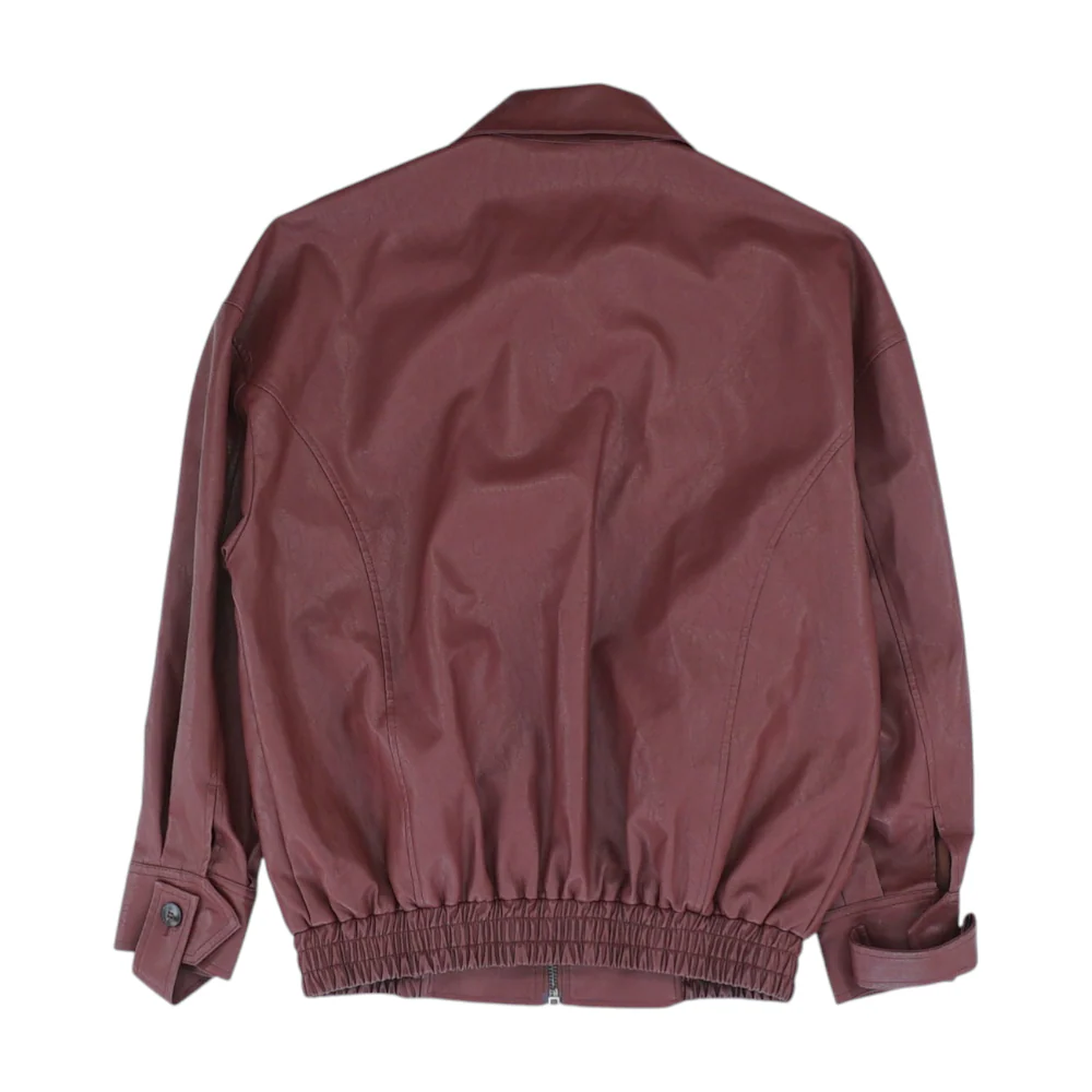 Red Solid Jacket - Image 2