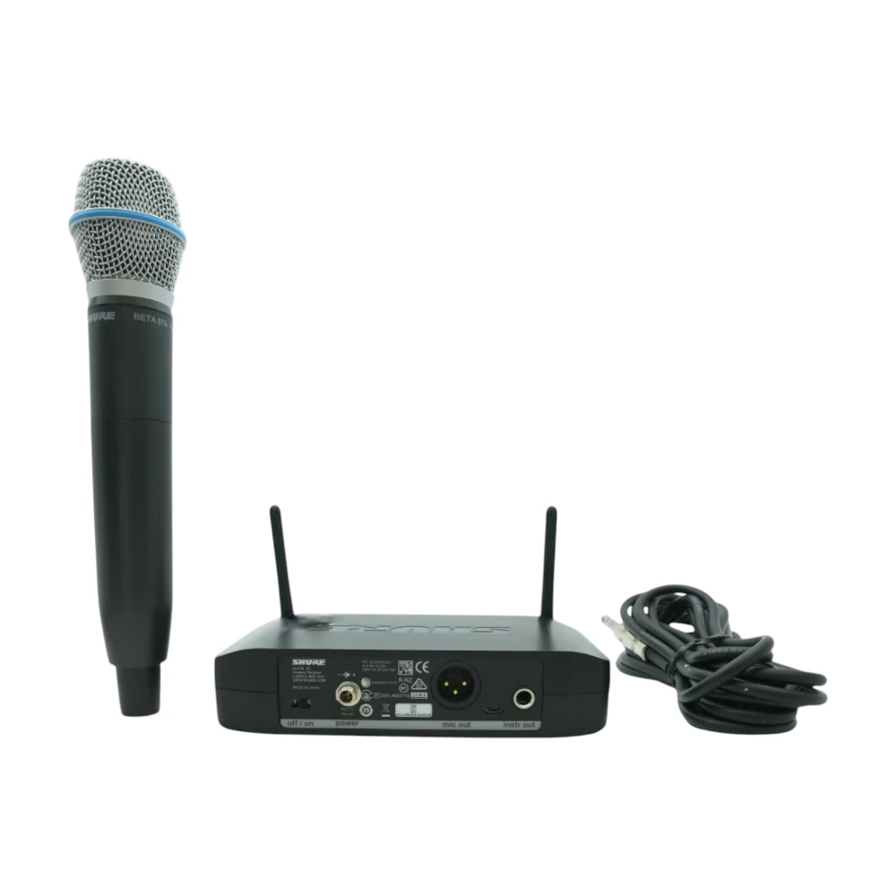 GLDX2 Handheld Transmitter With GLXD4 Wireless Receiver Microphone - Image 2