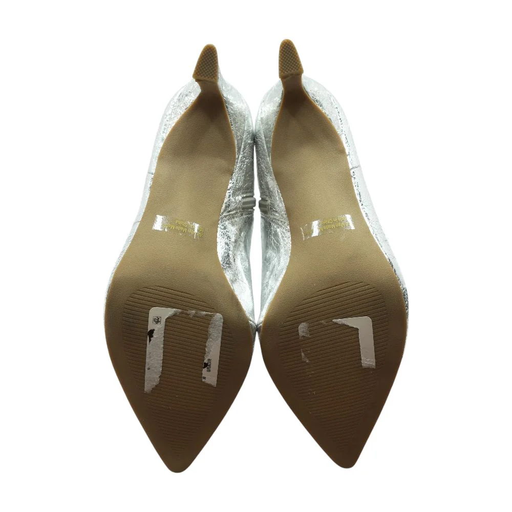 Silver Ankle Boots - Image 3