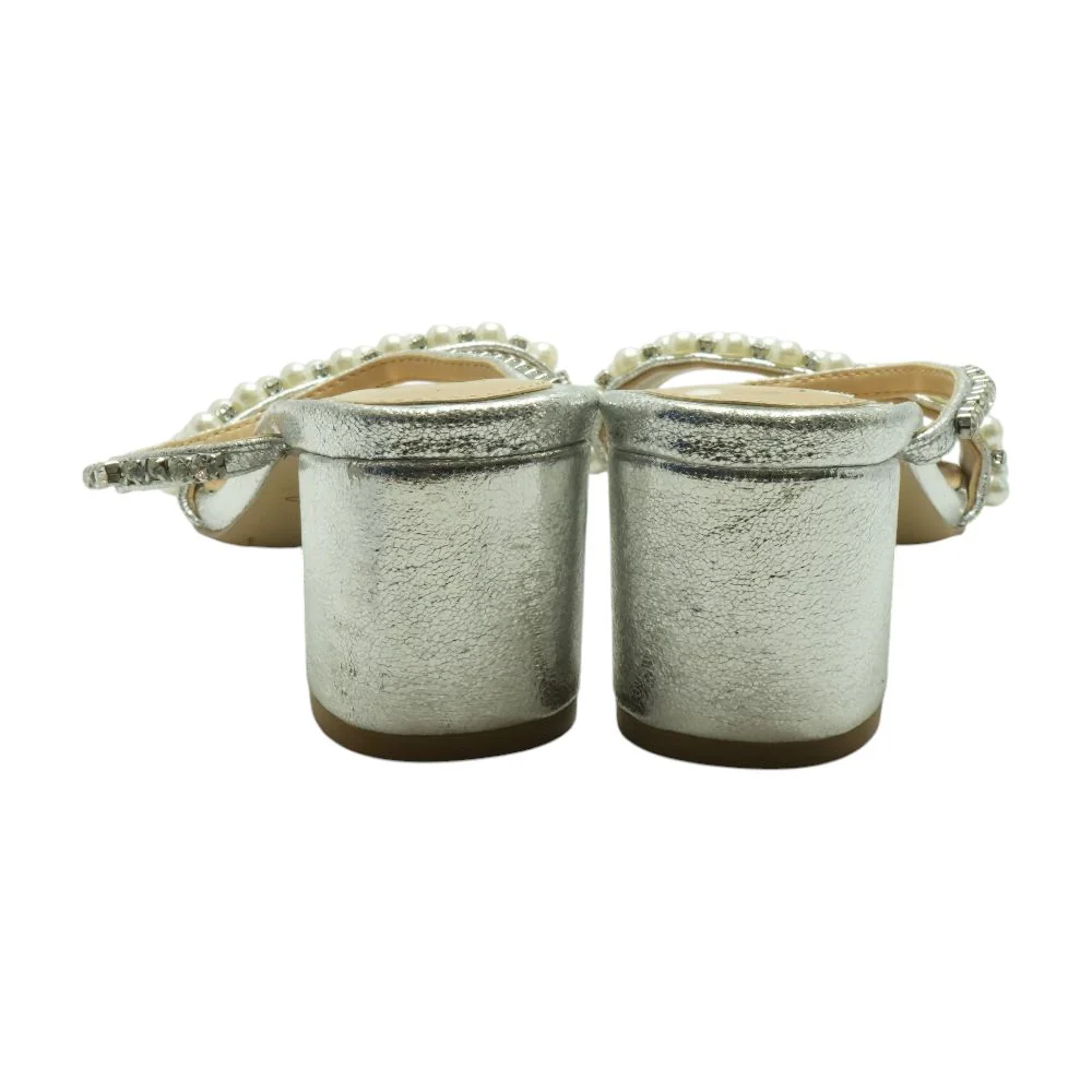 Silver Block Heels - Image 2