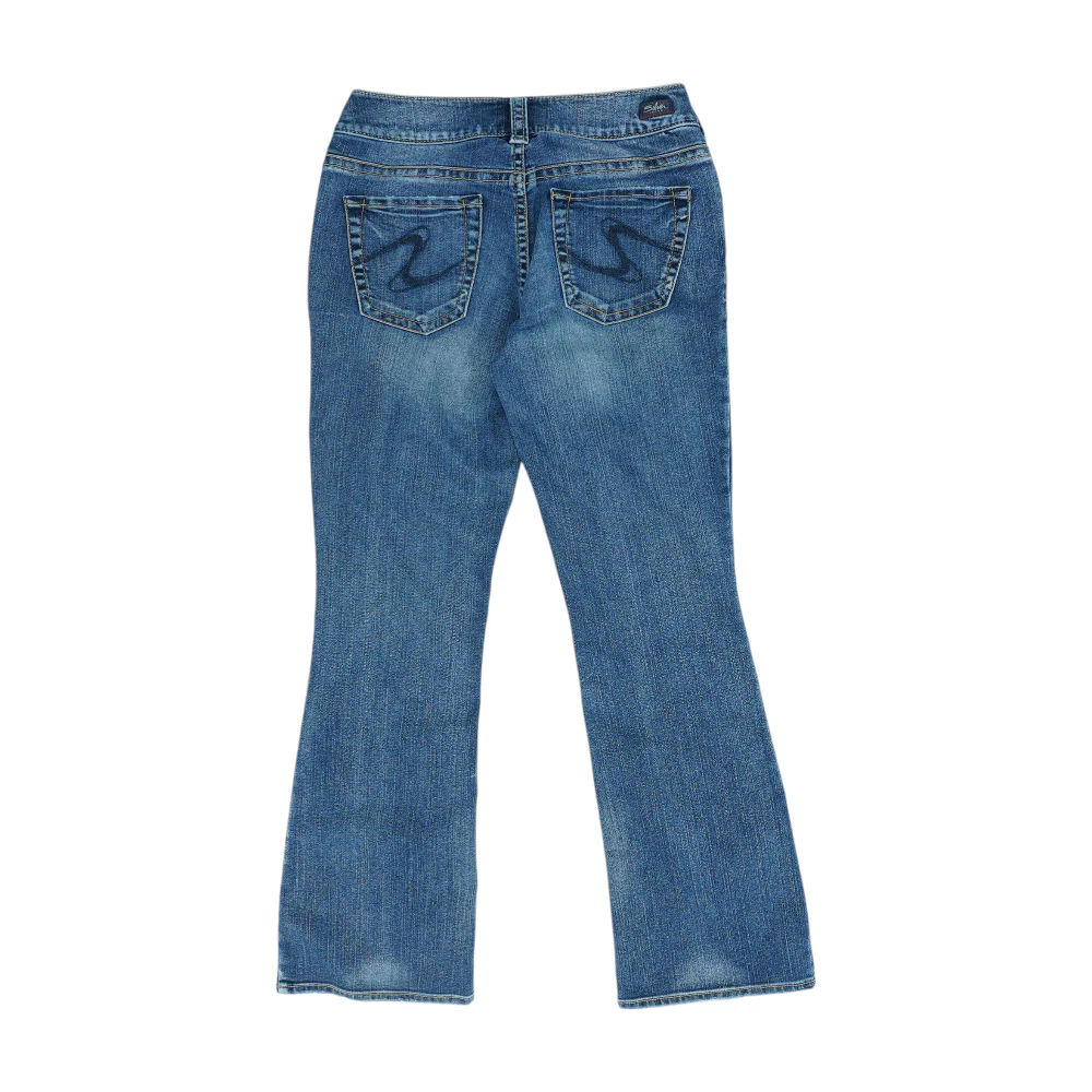 Blue Bootcut Jeans - Image 2