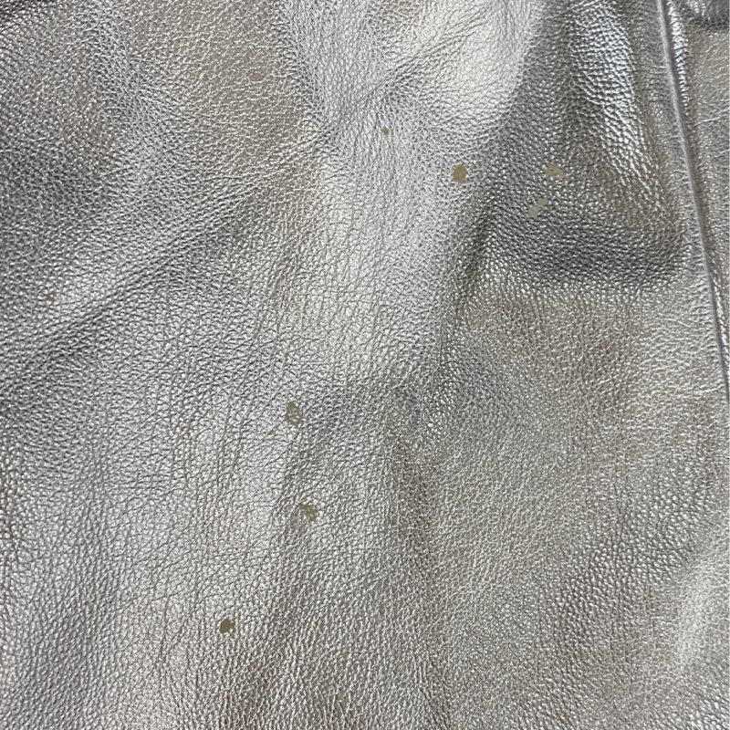 Silver Mini Skirt - Image 3