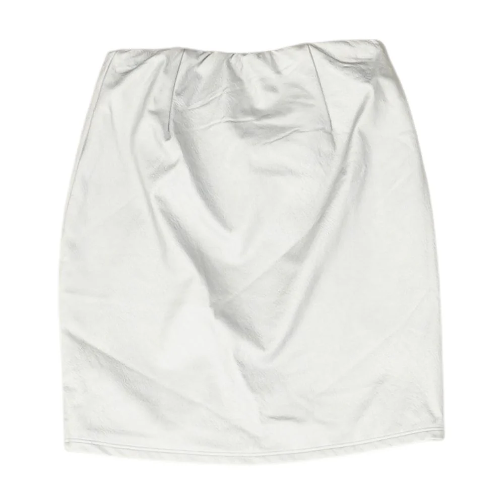 Silver Mini Skirt - Image 2