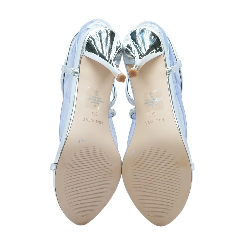 Silver Pump Heels - Image 3