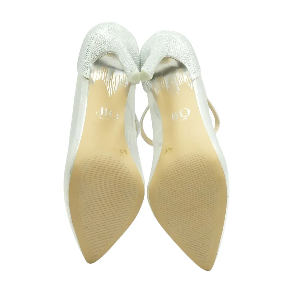 Silver Stiletto Heels - Image 3