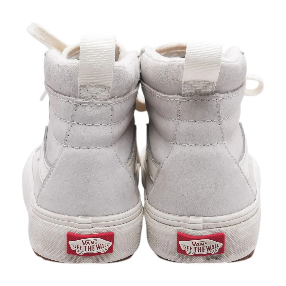 SK8-HI Waterproof Insulated Gray High Top Athletic Shoes - Image 2