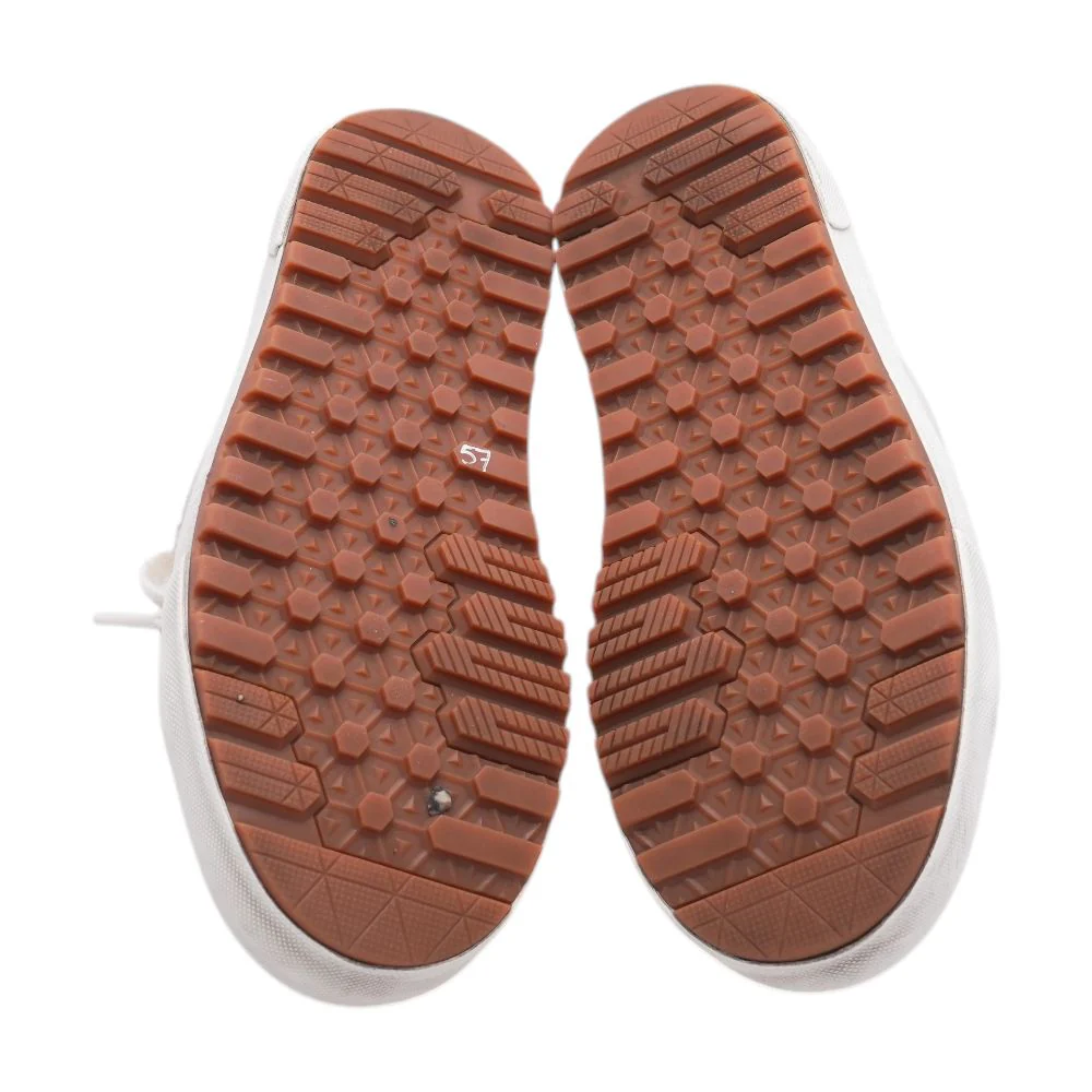SK8-HI Waterproof Insulated Gray High Top Athletic Shoes - Image 3