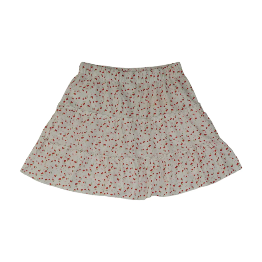 Red Print Skort - Image 2