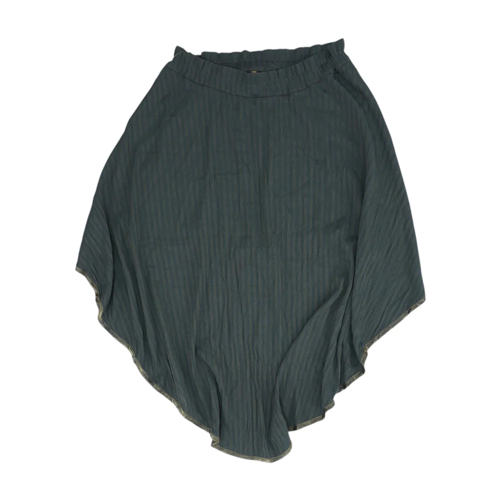 Green Striped Midi Skirt - Image 2
