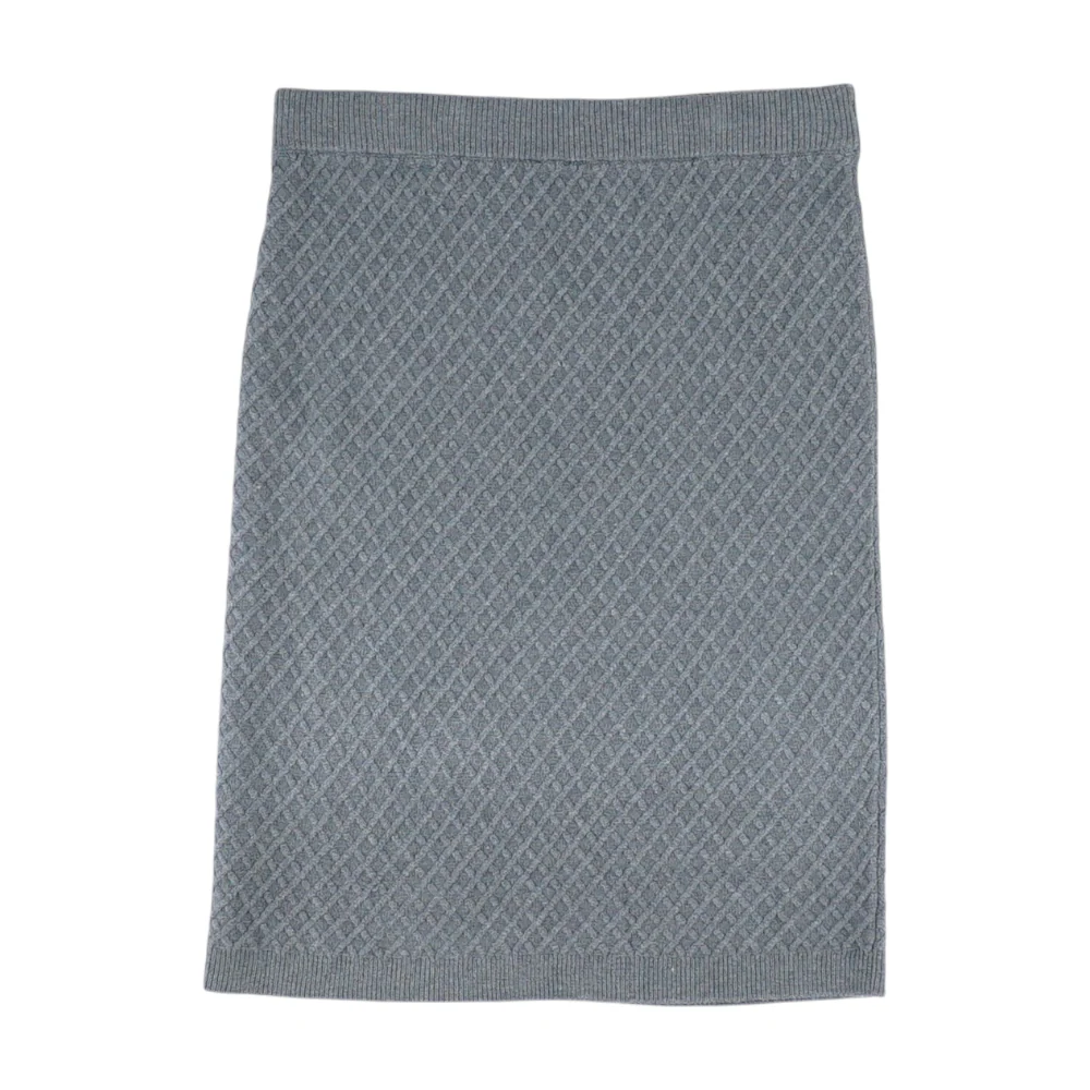 Gray Midi Skirt - Image 2