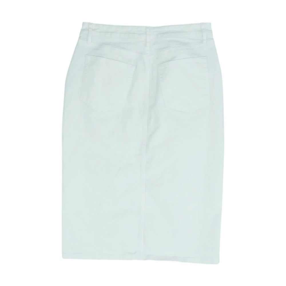 White Midi Skirt - Image 2