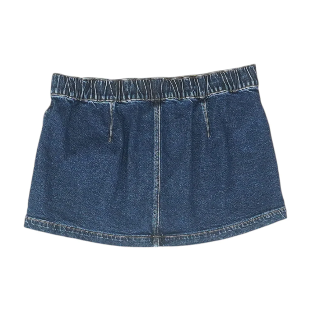 Blue Mini Skirt - Image 2