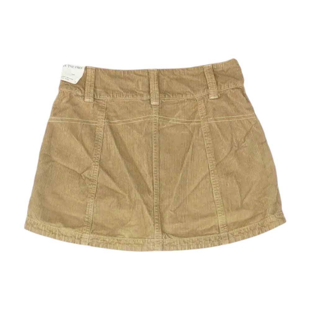 Brown Mini Skirt - Image 2