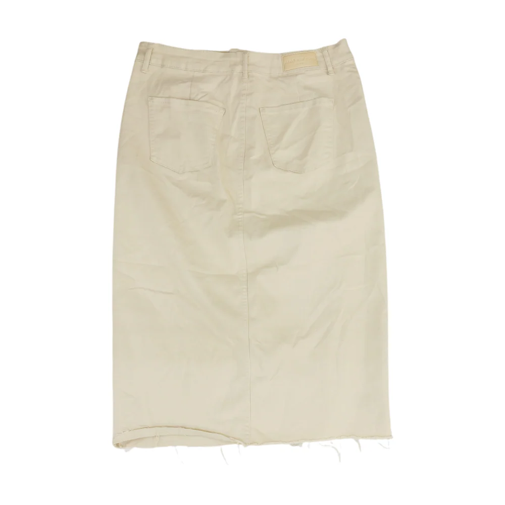 Cream Midi Skirt - Image 2