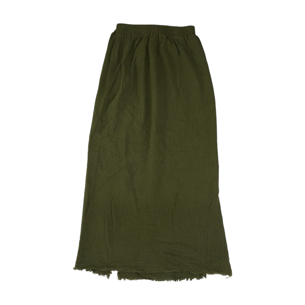 Olive Maxi Skirt - Image 2
