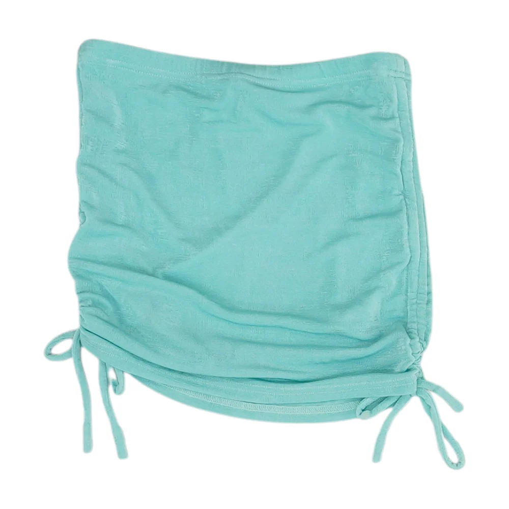 Turquoise Mini Skirt