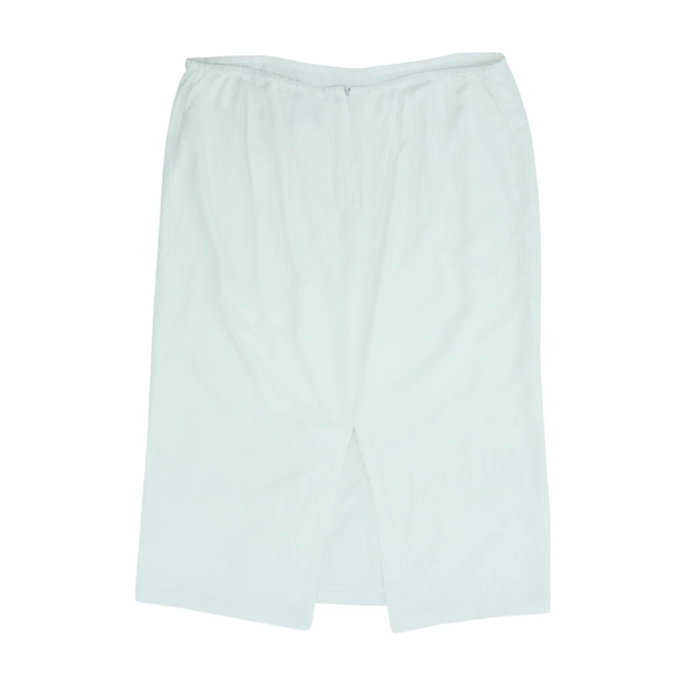 White Plus Maxi Skirt - Image 2
