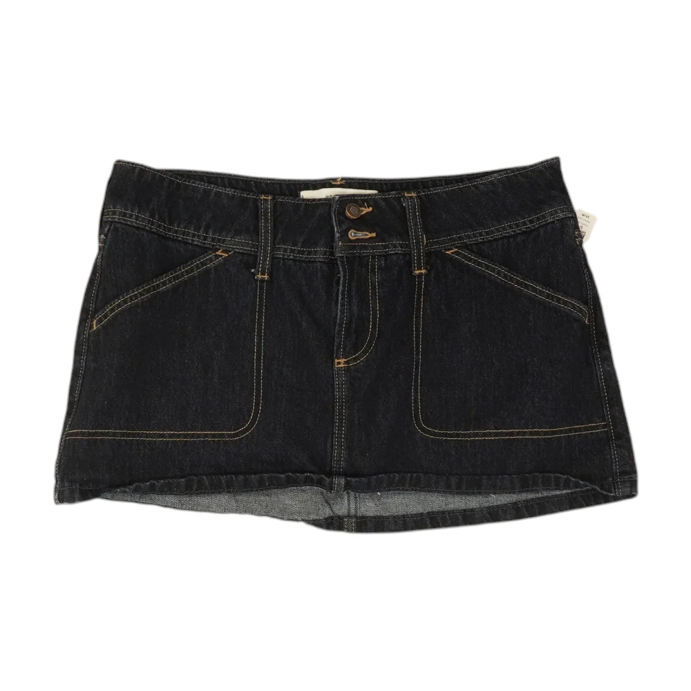 Navy Mini Skirt