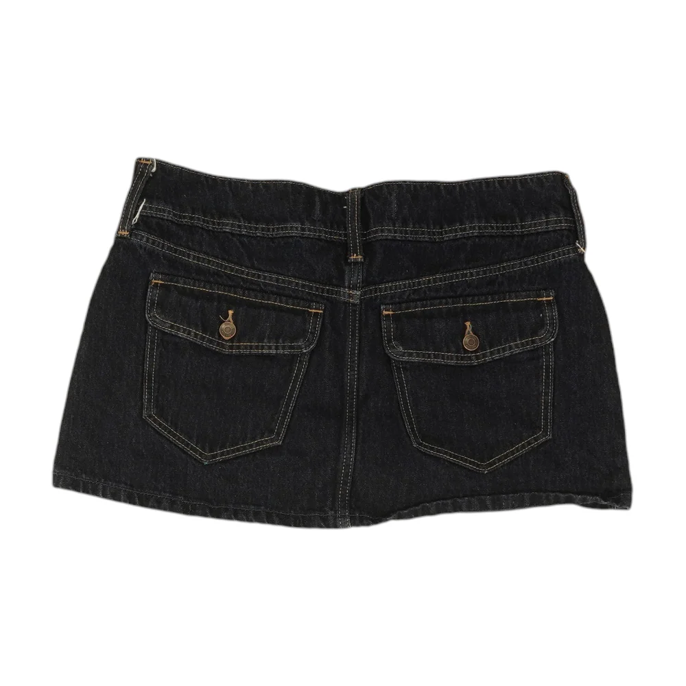 Navy Mini Skirt - Image 2
